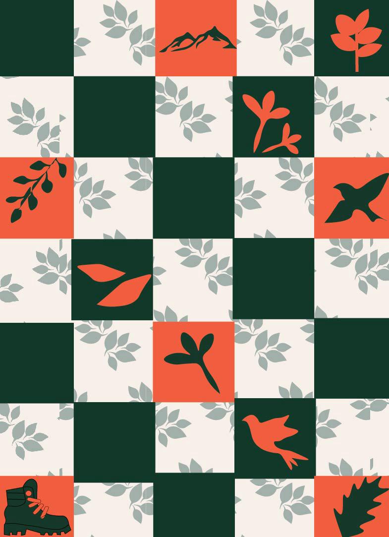 Nature's Grid Poster