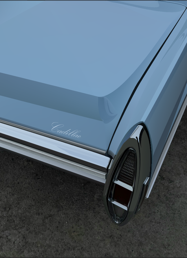Gradient Mesh Car