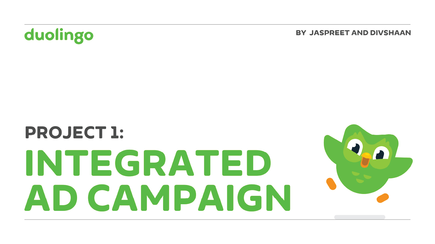 Duolingo Project Slide 1
