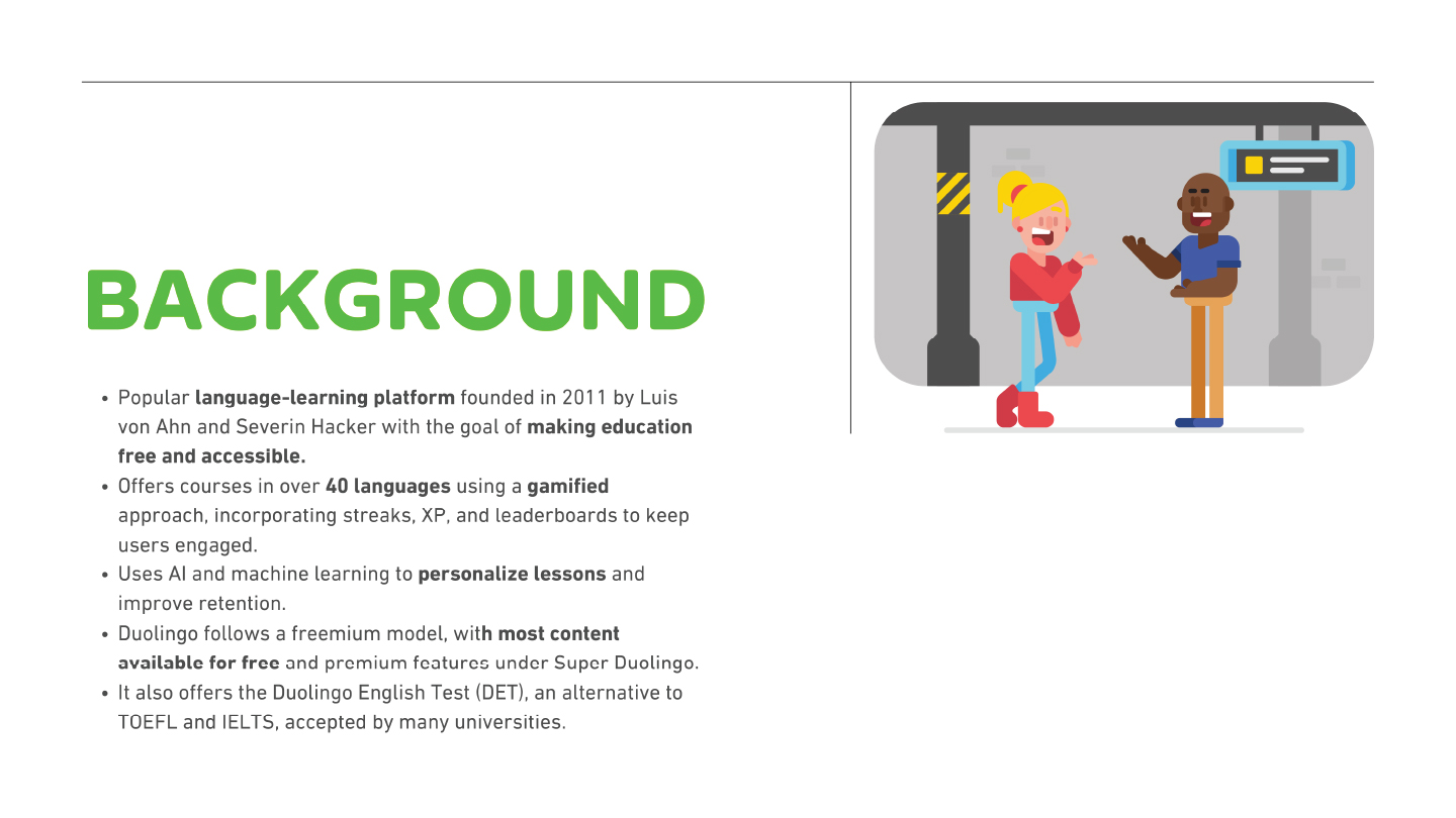 Duolingo Project Slide 2
