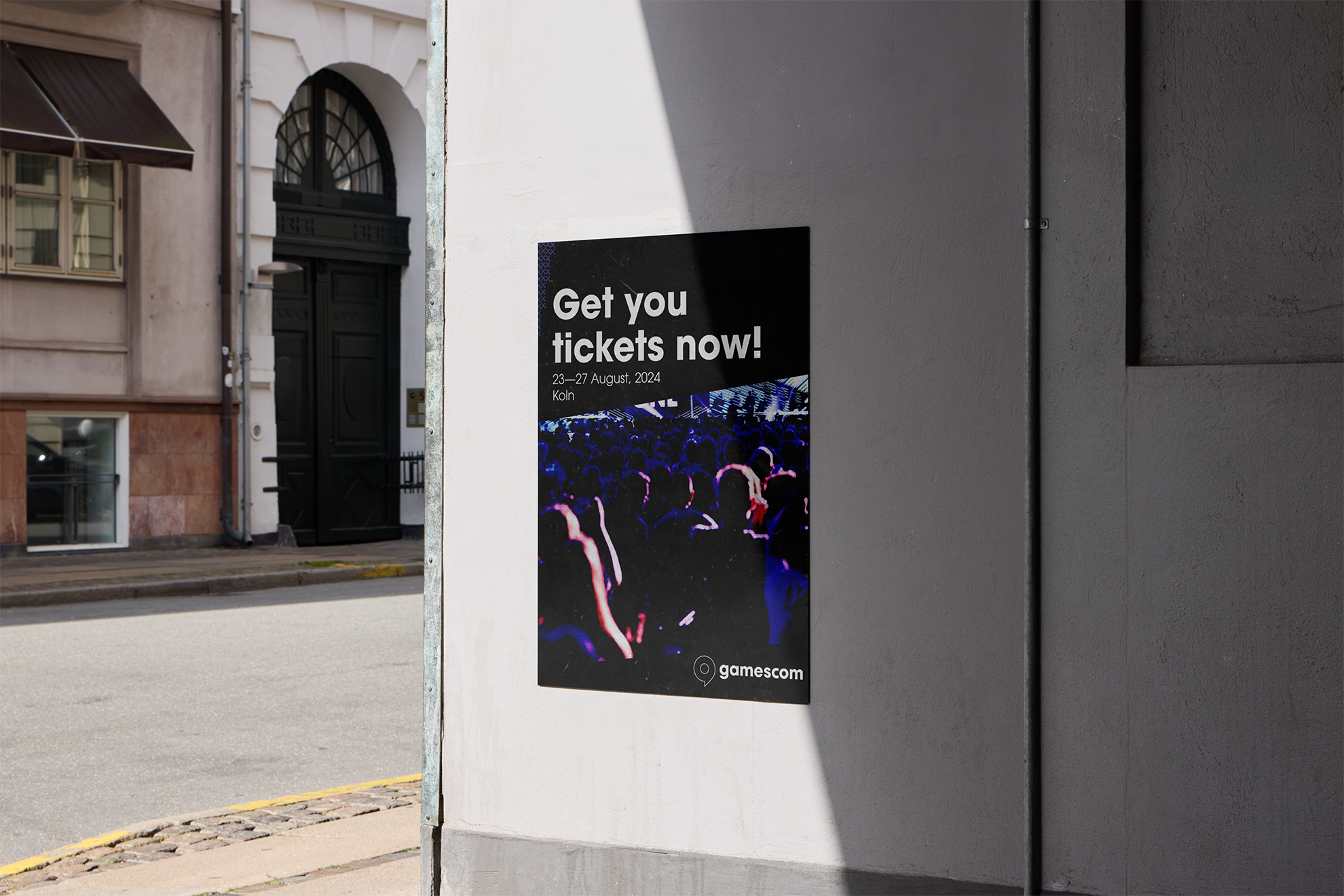 Gamescom Poster Mockup