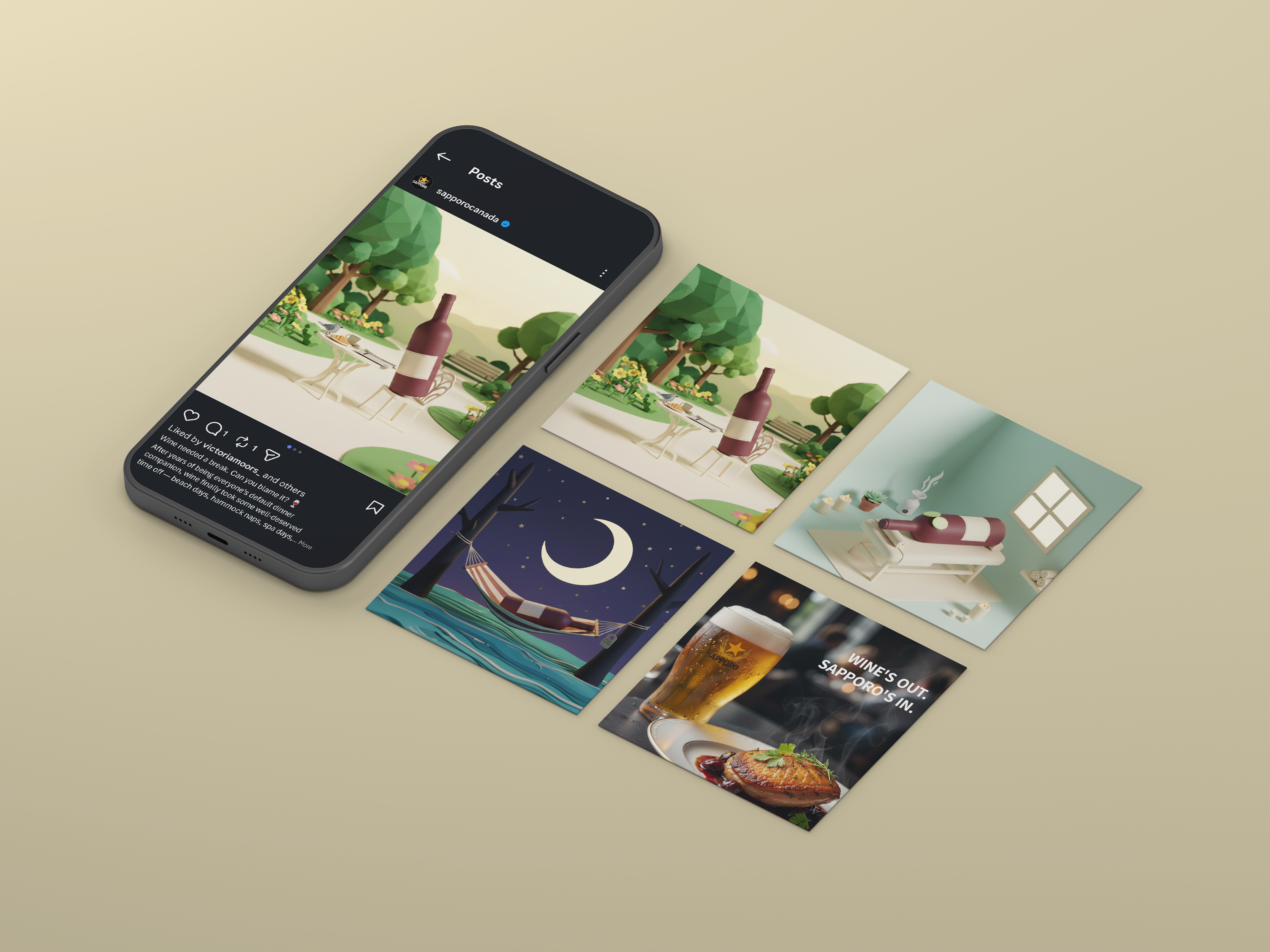 Sapporo - OOH Venetian Canal